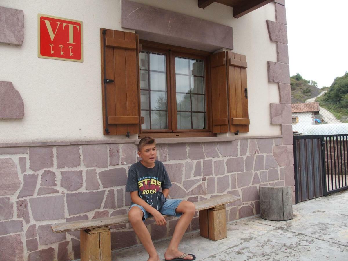 Casa Rural Txolinenea Pension Lantz Buitenkant foto
