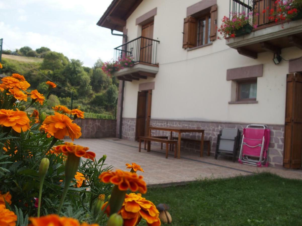 Casa Rural Txolinenea Pension Lantz Buitenkant foto